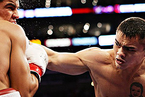 Víctor Ortiz y Marcos Maidana